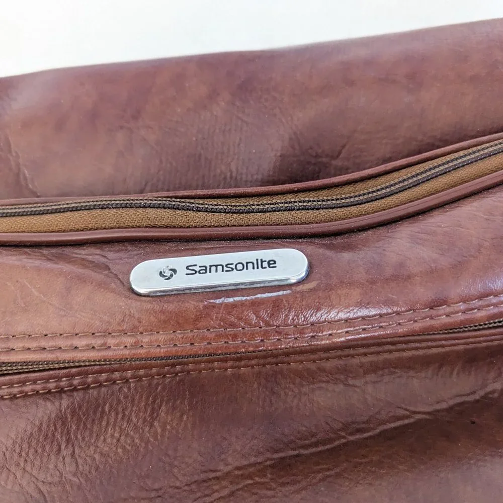 Vintage Samsonite Carry-on Faux leather Shoulder Bag